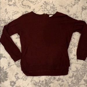 Cute H&M burgundy sweater